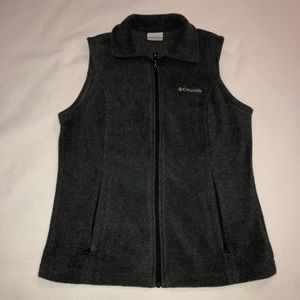 Columbia Women’s Grey Soft Fleece Vest